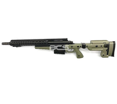 （SHOOTER武器補給）ASG Archwick AI真槍廠授權 MK13 mod7手拉空氣狙擊槍 短版綠色～免運～可分期