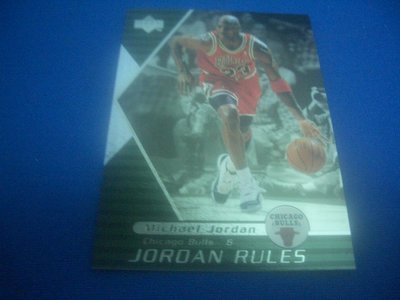 阿克漫175-70~NBA-1998年 Upper Deck Ovation特卡Michael Jordan只有一張