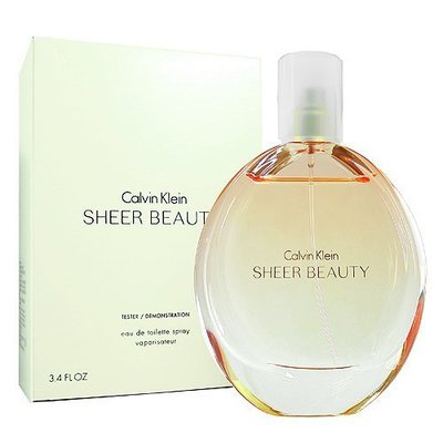 ☆MOMO小屋☆Calvin Klein Sheer Beauty CK 純淨雅緻 女性淡香水 100ML TESTER