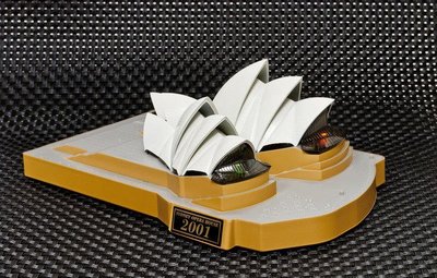 AFV CLUB 戰鷹 1/1200 雪梨歌劇院 電子音樂盒 會閃光 (附電池)