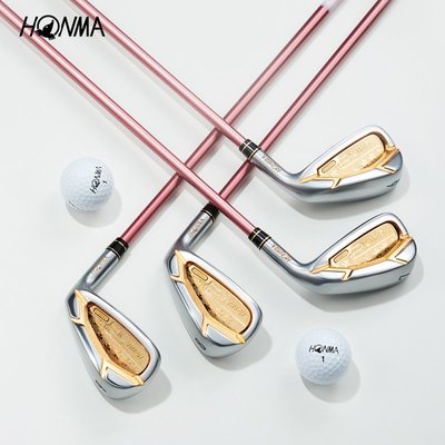 熱賣  HONMA高爾夫球桿紅馬本間全套女士SAKURA櫻花套桿3星4星