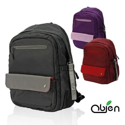 背包 強強滾【OBIEN】都會風情輕量迷你型後背包(三色) 輕量機能包 防水後背包