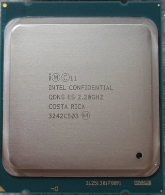 【含稅】Intel Xeon E5-2660 V2 2.2G 6C12T 2011 ES不顯散片CPU 一年保