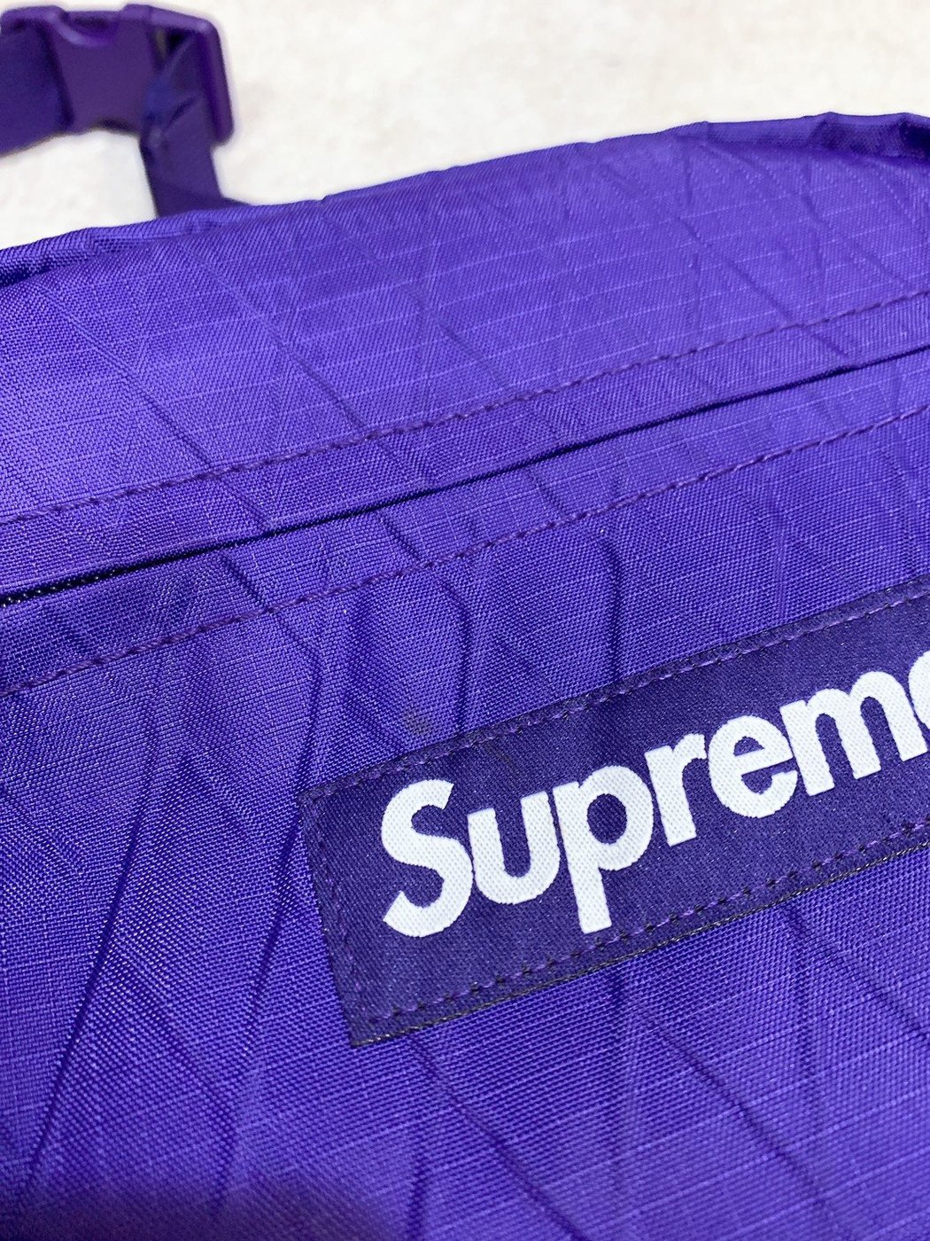 Supreme 45th Waist Bag 腰包肩包小包紫色台中面交二手美品直接購買