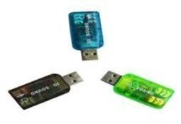 「樺盛科技」3D USB 音效卡 隨插即用，免驅勪(9710037000034)