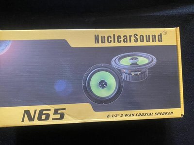 高cp值德國NUCLEARSOUND N65 6.5吋同軸喇叭非MOREL RAINBOW MA GB