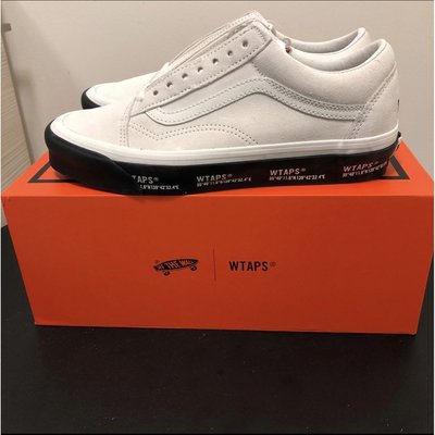 【正品】WTAPS x Vans Old Old Skool Lx 休閒 VN0A4P3X20F 灰色潮鞋