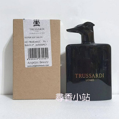 《尋香小站 》TRUSSARDI UOMO 獸首男性淡香精限量版 100ml TESTER包裝