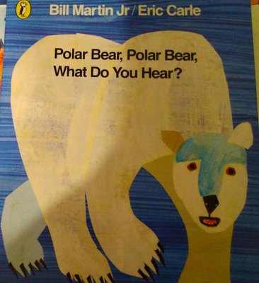 Polar bear Polar bear what do you hear?