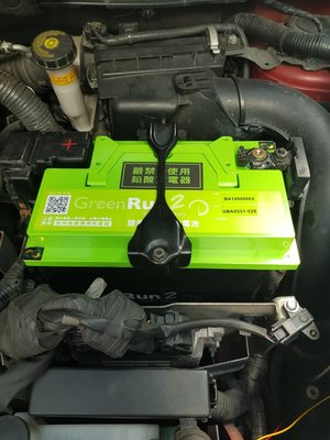 NISSAN JUKE 1.6 TURBO GREEN RUN 2 短版歐規50AH 鋰鐵電池