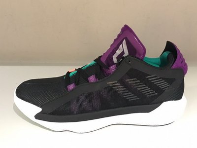 【Dr.Shoes 】Adidas DAME 6 GCA 男鞋 黑紫綠 籃球鞋 鴛鴦 低筒  EF9872