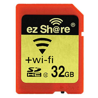記憶卡易享派wifi sd卡32g存儲卡內存卡單反相機微單帶WiFi的SD卡
