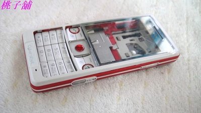 (桃子3C通訊手機維修鋪)Sony Ericsson c510正宗原廠外殼~含全部側鍵適合整理老機 收藏機 收藏