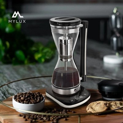 膠囊咖啡機 美式咖啡機mylux虹吸式咖啡機家用自動一體小型咖啡機美式辦公室臥室摩卡壺【元渡雜貨鋪】