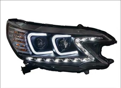 威德汽車 HID HONDA 12-17 CRV 4代 4.5代 專用 雙C款 魚眼 大燈 總成 光圈 LED 日行燈