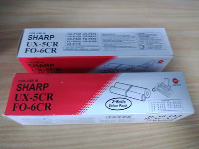 SHARP 普通紙傳真機適用轉寫帶 UX-5CR/FO-6CR (1盒二入)