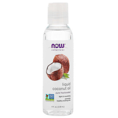 【NOW】分餾椰子油 118ml 期限2024/2/29 Liquid Coconut Oil