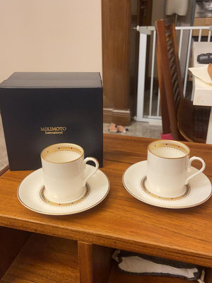 【二手】mikimoto御木本 咖啡杯 濃縮咖啡杯  可以當喝濃縮e 古董 老貨 收藏 【古物流香】-2868