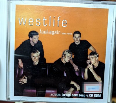 西城男孩 Westlife - Fool again 2000 Remix (宣傳單曲CD)