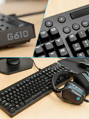 鍵盤 羅技G502+G610機械鍵盤鼠標兩件套裝鍵鼠g402三件套套裝g102/K845