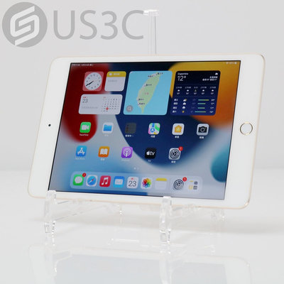 【US3C-桃園春日店】【一元起標】公司貨 Apple iPad mini 4 128G WiFi 金 7.9吋 800萬畫素 Touch ID 二手平板