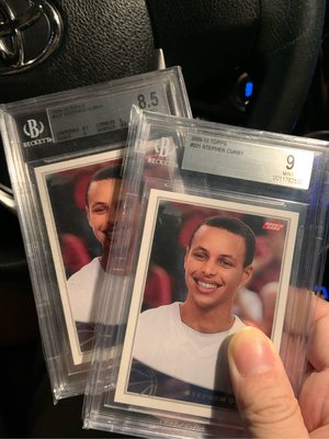 Stephen Curry rc topps