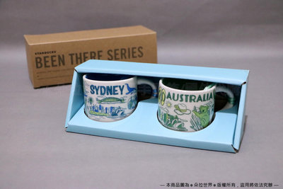 ⦿ 澳洲+雪梨 2oz吊飾組合 》星巴克 STARBUCKS 城市馬克杯 咖啡杯 BTS系列 Australia 悉尼