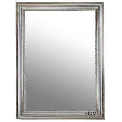 I-HOME 鏡子 台製 M-910S 復古銀 木框 藝術鏡 化妝鏡 浴鏡 穿衣鏡 浴室鏡子 玄關鏡(免運)
