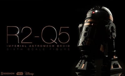 金錢貓雜貨 全新 Sideshow 1/6 Star Wars 星際大戰 R2-Q5 Imperial Astromec