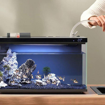 小米魚缸米家新款小型客廳造景自動過濾一體機生態改造水族箱