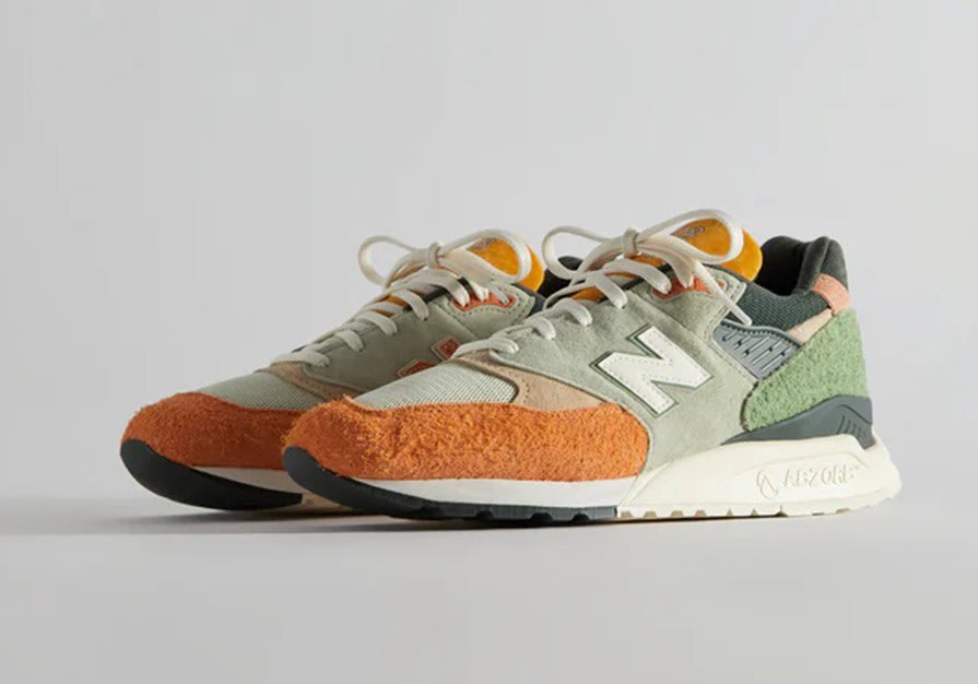 A - li 269 New Balance x Kith x F.L.W U998KT1 杏黃橘| Yahoo奇摩拍賣