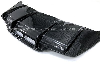 15-18款賓士C200 C300 C63 AMG coupe轎跑改裝包圍碳纖維PSM后唇 /請議價