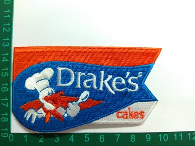 熨燙貼布,刺繡貼布,鴨子,Drake's,廚師,NO:464