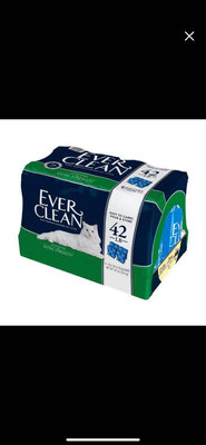 🈵️免運🈵️ 美國 Ever Clean 藍鑽 強效低敏結塊貓砂 42LB (19kg)無香味 低過敏 貓砂🐱
