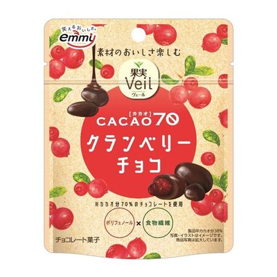 +東瀛go+ 正榮 果實veil 調製蔓越莓乾可可 36g 蔓越莓 含餡可可 可可 蔓越莓乾 夾鏈袋式 日本必買