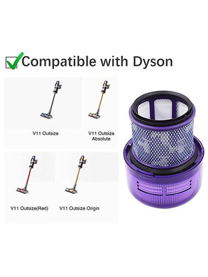 吸塵器配件適用戴森Dyson V11 Outsize后置過濾網吸塵器配件SV14 HEPA 濾芯