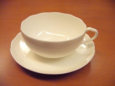 日本製 NORITAKE 象牙白骨瓷杯組 1客/2pcs（特價品）