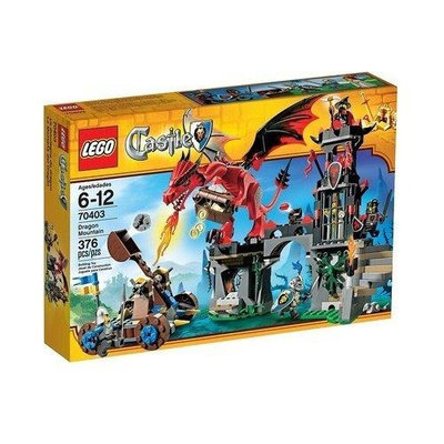 創客優品 【上新】樂高 LEGO 70403 城堡系列 火龍山之戰 絕版稀有 2013年款 LG1096