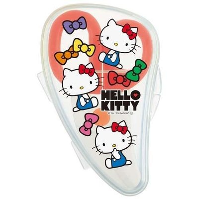 *日韓小舖*日本限定 阿卡將 Hello Kitty嬰幼兒 寶寶食品安全剪刀 料理剪刀~
