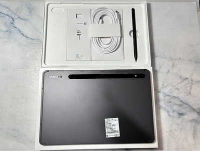 懇得機通訊 三多店 二手平板 SAMSUNG Galaxy Tab S8 WiFi 128G 11吋 X700 灰色【241】