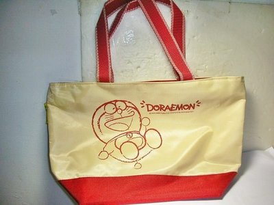 aaL皮商旋.(企業寶寶公仔娃娃)全新越南製Doraemon哆啦A夢造型手提袋!--國泰產險所贈值得收藏!