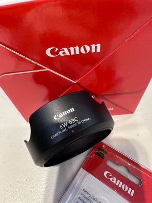 Canon EW-63C 原廠遮光罩 EF-S 18-55mm STM 用