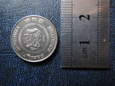 【寶家】SINGAPORE新加坡 1991年10C 絕版錢幣 直徑18mm[品項如圖]@575