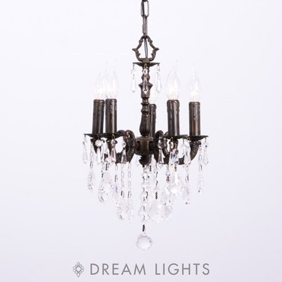 【DREAM LIGHTS】全銅仿古蠟燭型小吊燈  Hugo 1013-5
