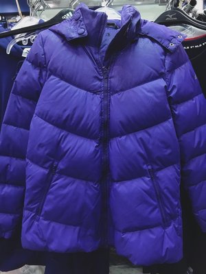 Adidas 女 秋冬款  防風 保暖 輕柔 可拆帽 羽絨外套 G69625 深紫 公司貨 現貨