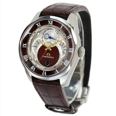 預購 CITIZEN CAMPANOLA BU0020-03B 44mm 藍寶石鏡面 光動能 紅白色面盤 鱷魚錶帶 男錶 女錶