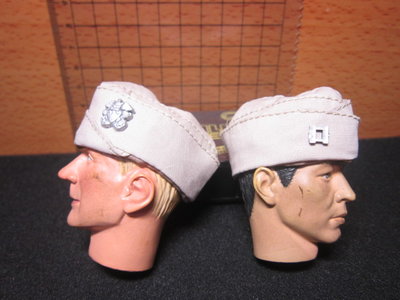 WJ1二戰部門 VH飛行員1/6美軍中尉船型帽一頂 mini模型 特價
