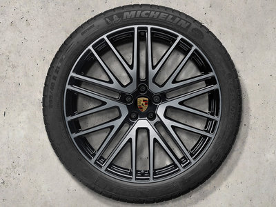 ✽顯閣商行✽德國原廠Porsche Macan 911 Turbo Design 21吋 輪圈 鋁圈含胎組 G3 GTS
