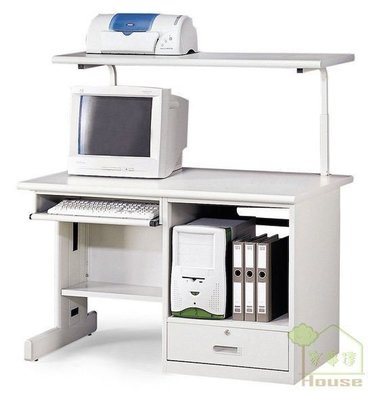 [ 家事達 ] OA-244-8 鋼製全套式電腦桌(120*60*74cm) 特價 書桌 辦公桌