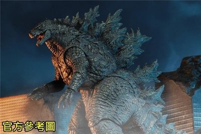 NECA 哥吉拉 Godzilla 2019 電影版 約17cm PVC新